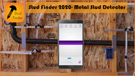 Stud finder 2020: metal stud detector screenshot