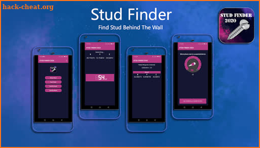 Stud finder and metal detector screenshot