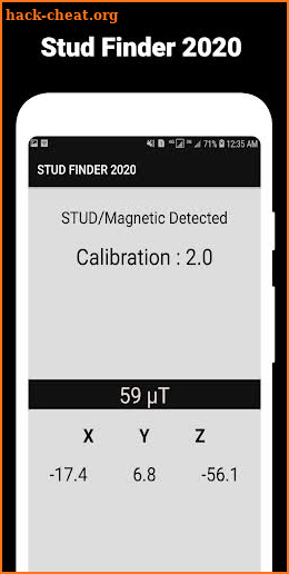 Stud finder & metal detector free screenshot