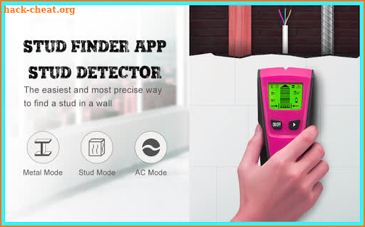 Stud finder app screenshot