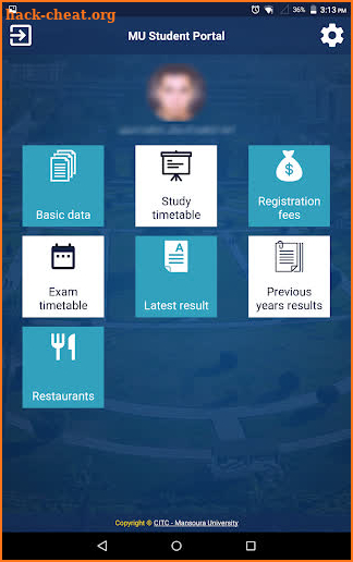 Student Portal screenshot
