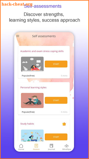 Student success - mindful, learning & study habits screenshot