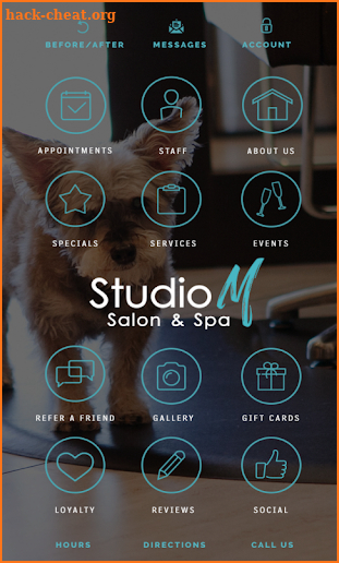 Studio M Salon and Spa screenshot