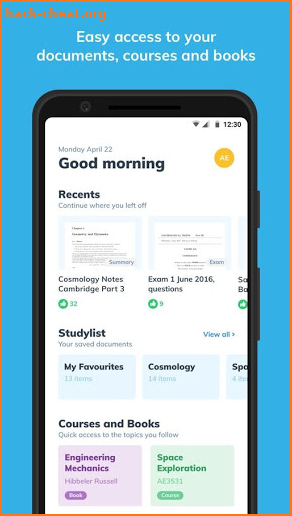 StuDocu: free summaries, past exams, lecture notes screenshot