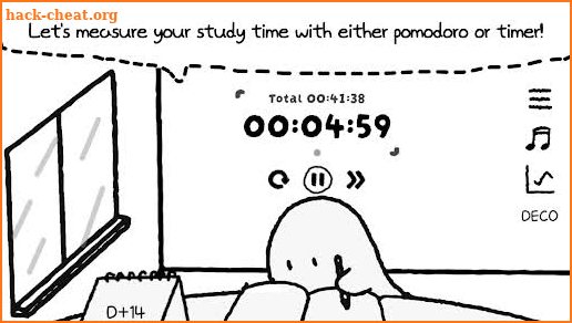Study Time With Rain: Pomodoro screenshot