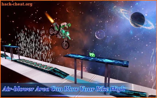 Stunt Bike Racing 3D: Galaxy Tricks Master screenshot
