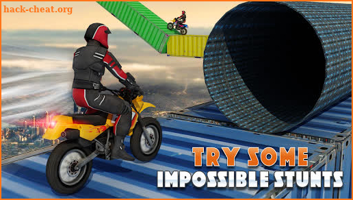 Stunt Bike Racing Impossible Tracks Stunt Games screenshot