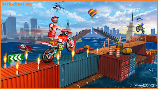 Stunt Bike Trails Simulator screenshot