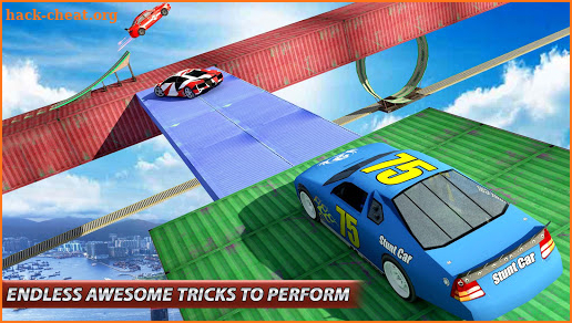 Stunt Car Impossible tracks screenshot