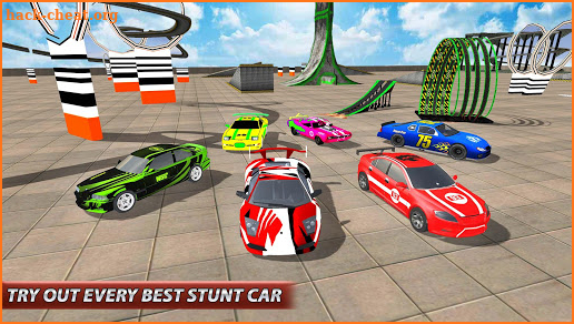 Stunt Car Impossible tracks screenshot