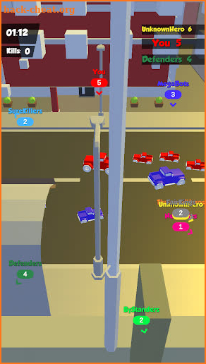 Stunt Car io : Crowd City Drive Game screenshot