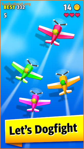 Stunt Plane Chase – Sky Bird Plane Game screenshot