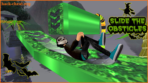 Stuntman Scary Wipeout Halloween: Water Park Games screenshot