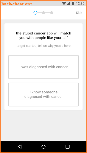 Stupid Cancer screenshot