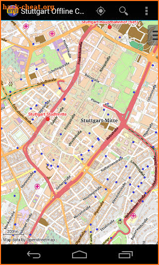 Stuttgart Offline City Map screenshot