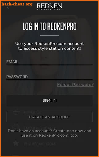 Style Station By Redken screenshot