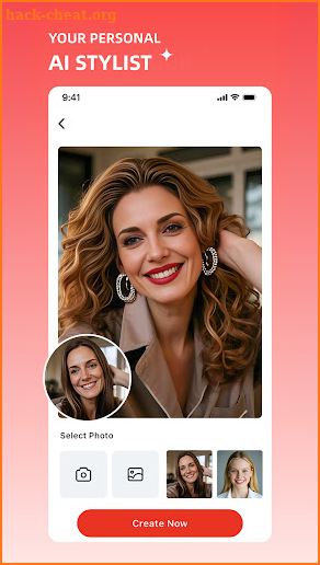 StyleMe-AI selfie editor screenshot