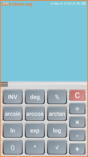 Stylish calculator screenshot