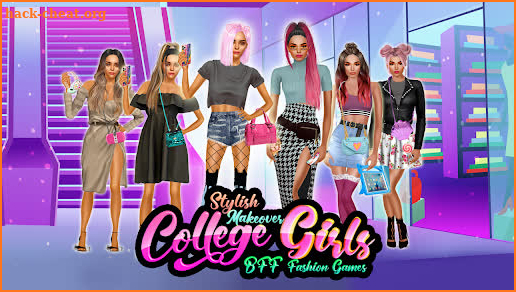 Stylish College Girls Makeover – BFF Fashion Games screenshot