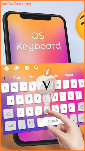 Stylish Cool OS 12 Keyboard Theme screenshot