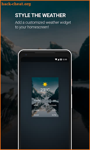 Stylish – Customize Your Navbar & Weather Widget screenshot
