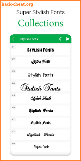 Stylish Fonts & Keyboard screenshot