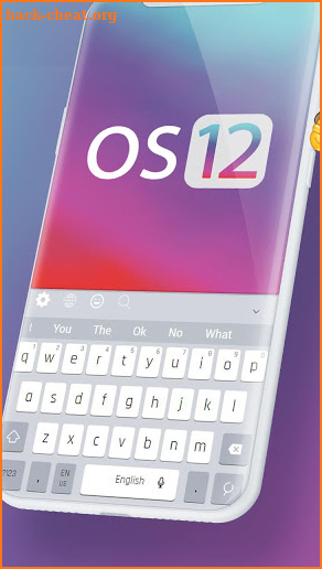 Stylish OS 12 Keyboard screenshot