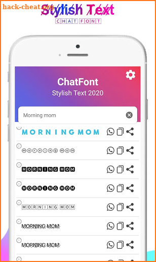 Stylish Text 2020: Fancy Text Generator, ChatFont screenshot