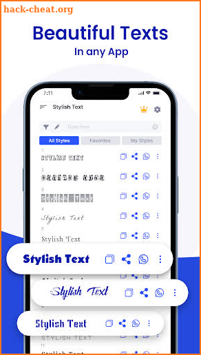 Stylish Text & Cool Fonts screenshot