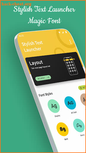 Stylish Text Launcher : Magic Font screenshot