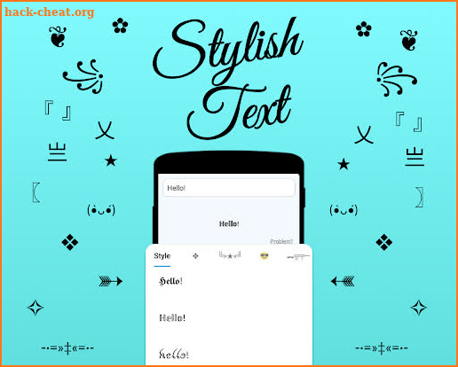 Stylish Text- Letter style change, cool text app screenshot