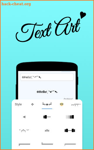 Stylish Text- Letter style change, cool text app screenshot