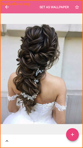 Stylish Wedding Hairstyle 2018 screenshot