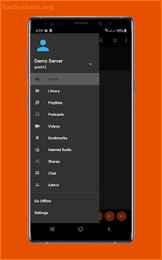 Sub Muxic for SubSonic Server screenshot