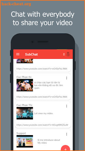 SubChat - Sub4Sub - Get subscribers, views, likes screenshot