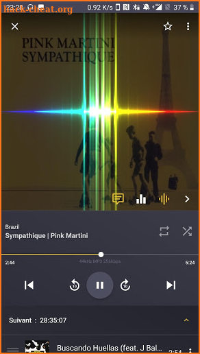 SublimBeats Music Player screenshot