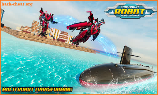 Submarine Robot Transformation: Shark Attack screenshot