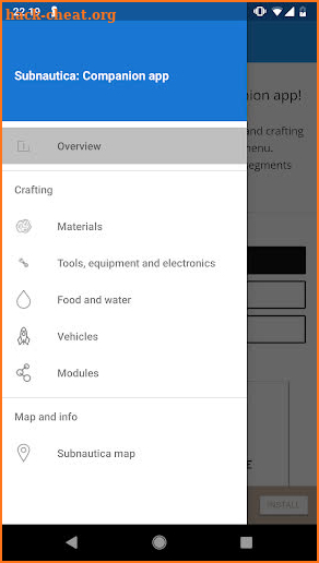 Subnautica: crafting and map companion - premium screenshot