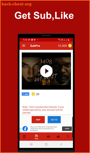 SubPro - Sub4Sub - View Like & Sub for Video screenshot