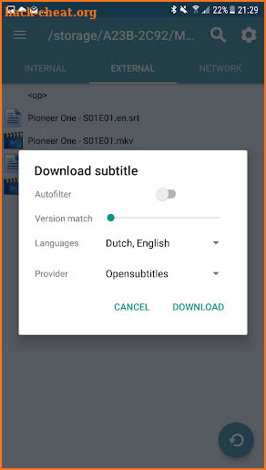 Subtitle Downloader Pro screenshot