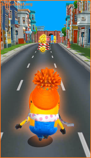 Subway Banana Runner: Rush City Game screenshot