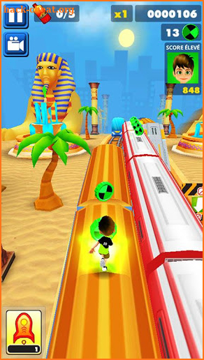 Subway Ben Hero Run: Dash, Rush & Jump Subway Game screenshot