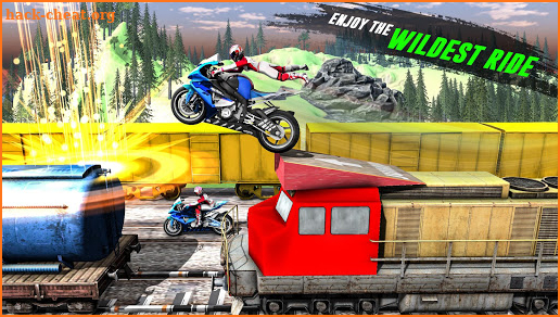 Subway Bike Racer: Train Rush Rider screenshot