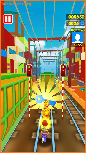Subway Boy Surf Track Run screenshot