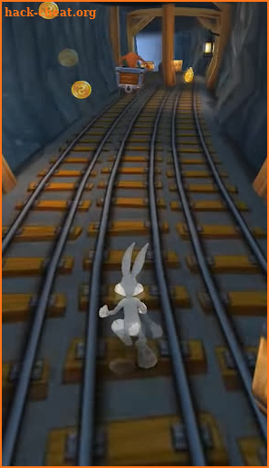 Subway Bunny Rush Run 2: 3d Hero Toons Super Dash screenshot