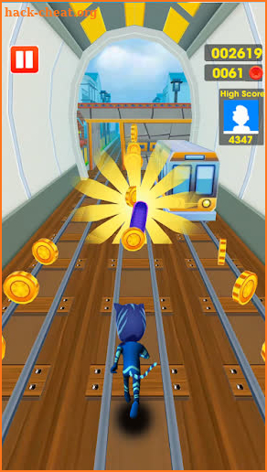 Subway Catboy Runner Pj Heroes Adventure screenshot
