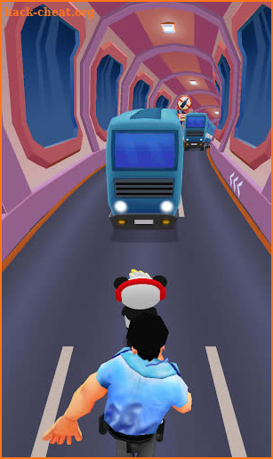 Subway Combo Hero Panda Runner screenshot