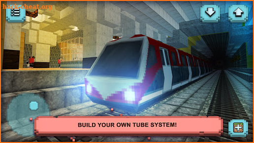 Subway Craft: Build & Ride screenshot