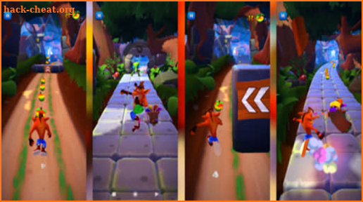 Subway Crash Jungle 3D Fox Bandi Game Adventures screenshot