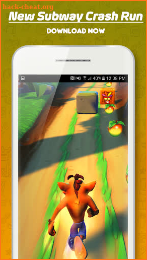 Subway Crash Runner 3D : Nsane Trigoly Game screenshot